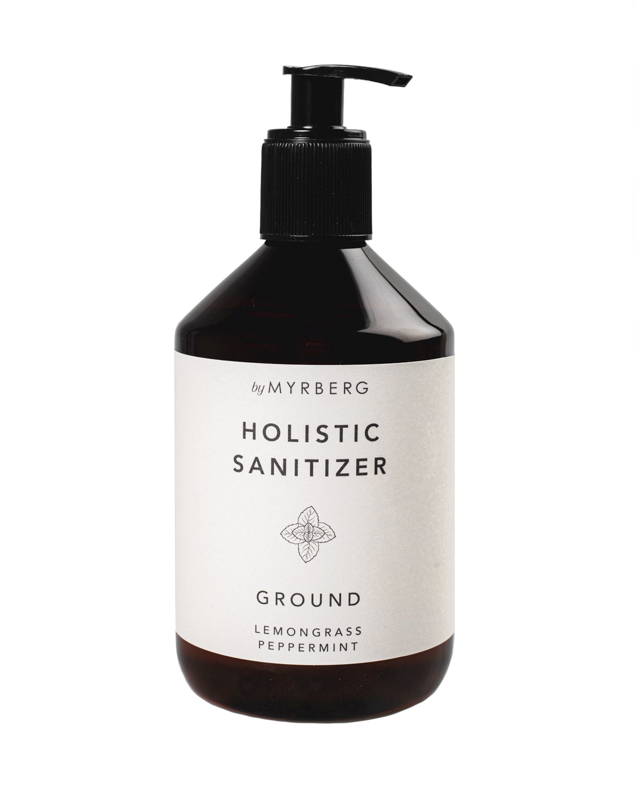 Holistic Sanitizer - Ground - citrongräs & pepparmynta 500 ml - Nordic Superfood by Myrberg