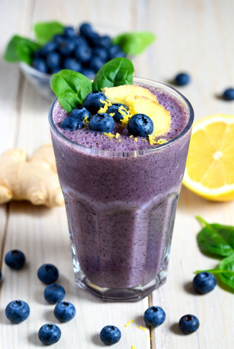 Blueberry-Ginger Energizer